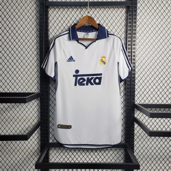 Camiseta Retro Real Madrid Local 2000-2001